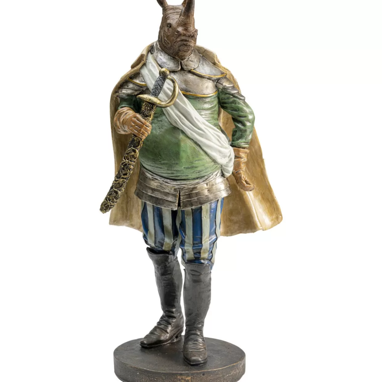 KARE Design Deko & Geschenkartikel | Deko Figur Sir Rhino Standing