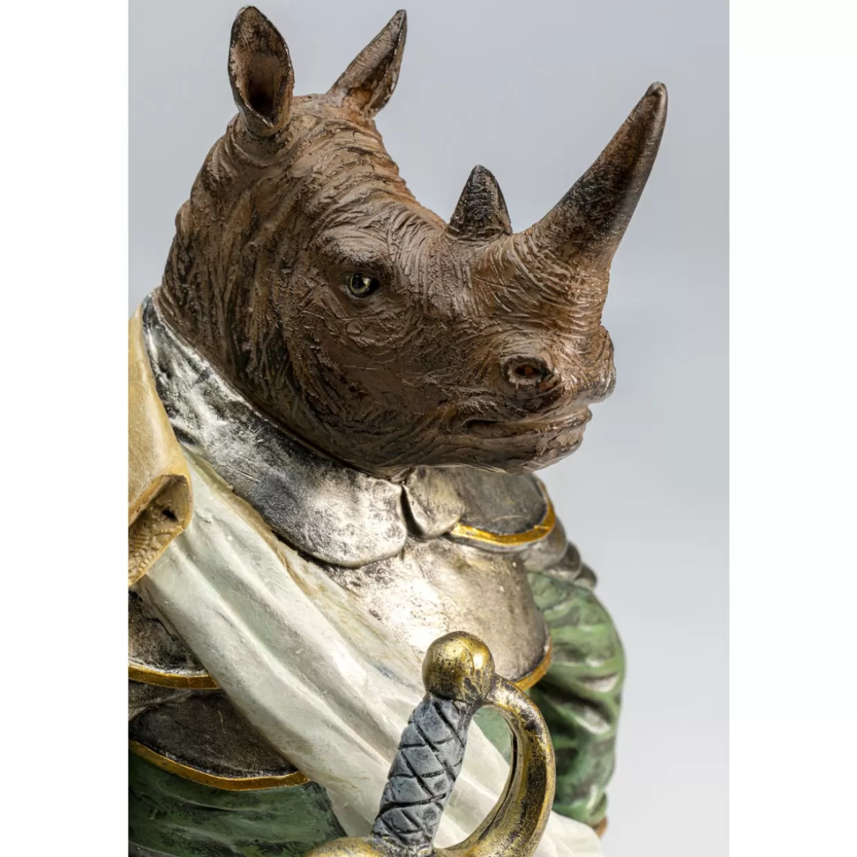 KARE Design Deko & Geschenkartikel | Deko Figur Sir Rhino Standing