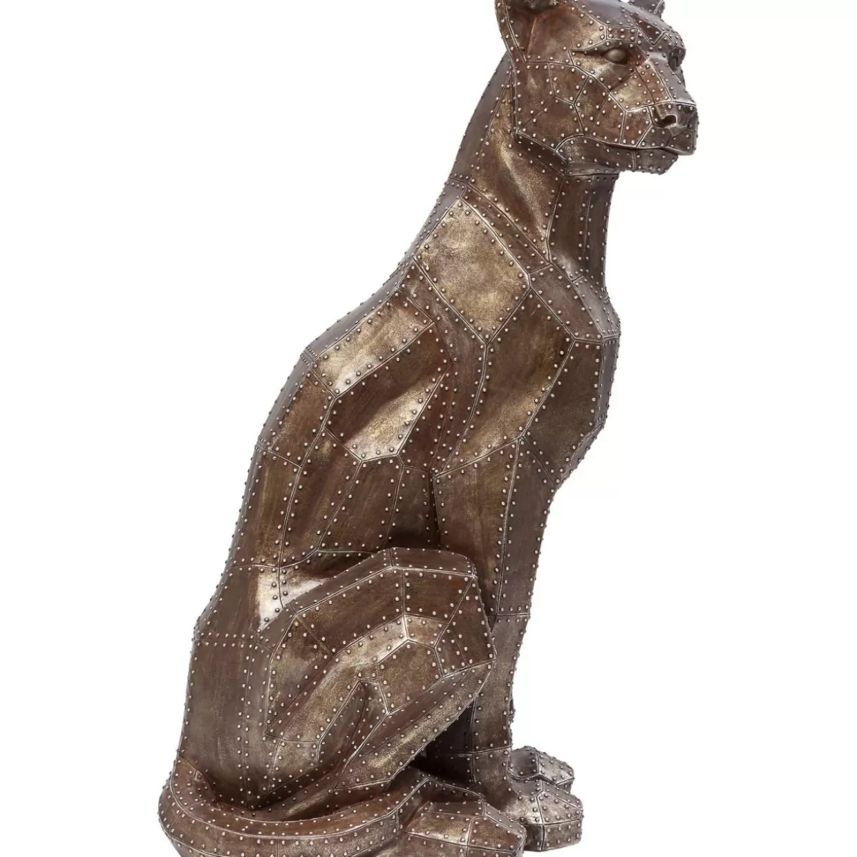 KARE Design Deko & Geschenkartikel | Deko Figur Sitting Cat Rivet Copper