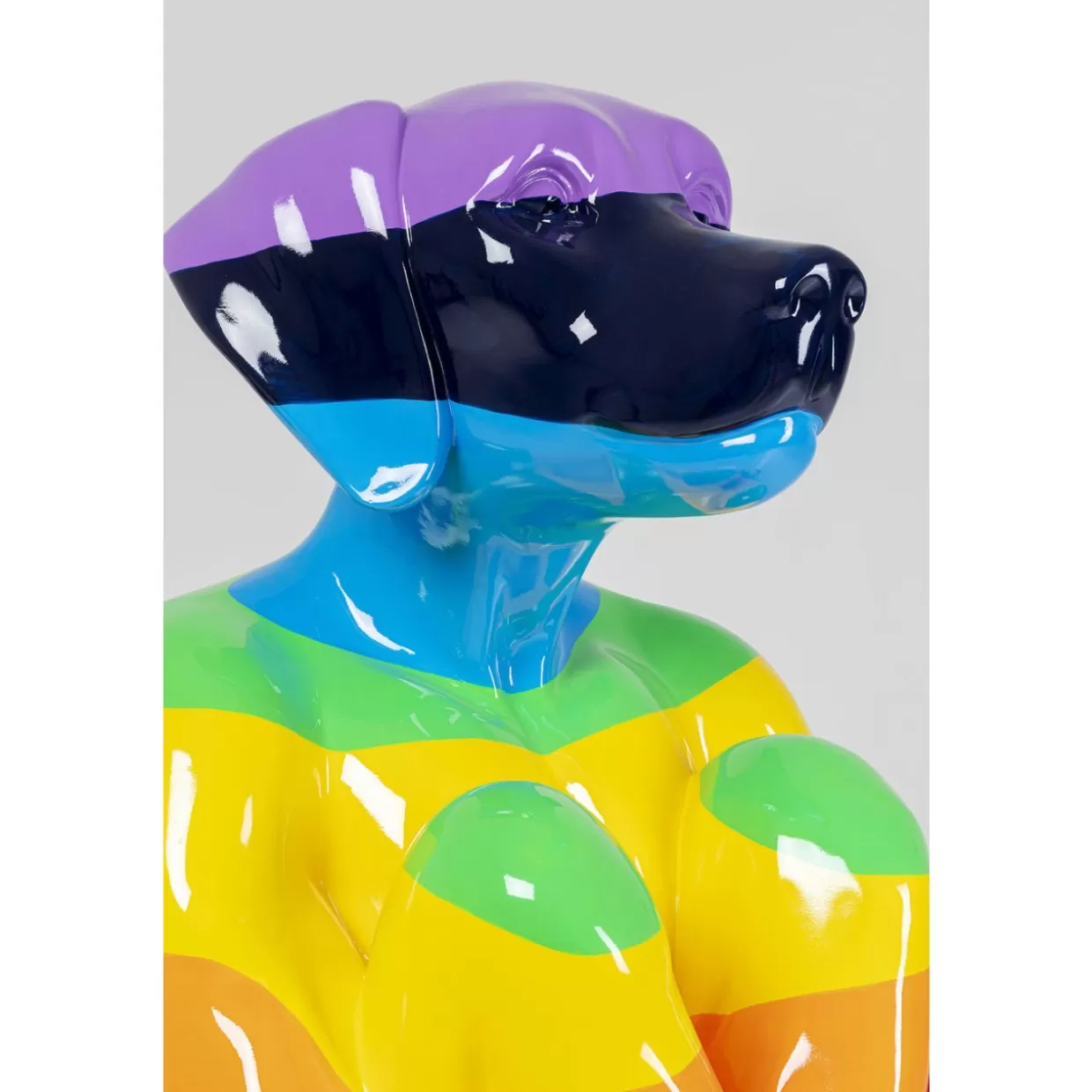 KARE Design Deko & Geschenkartikel | Deko Figur Sitting Dog Rainbow 173