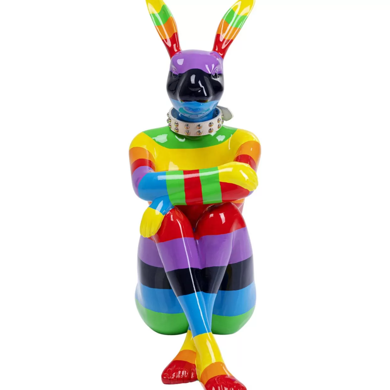 KARE Design Deko & Geschenkartikel | Deko Figur Sitting Rabbit Rainbow 80