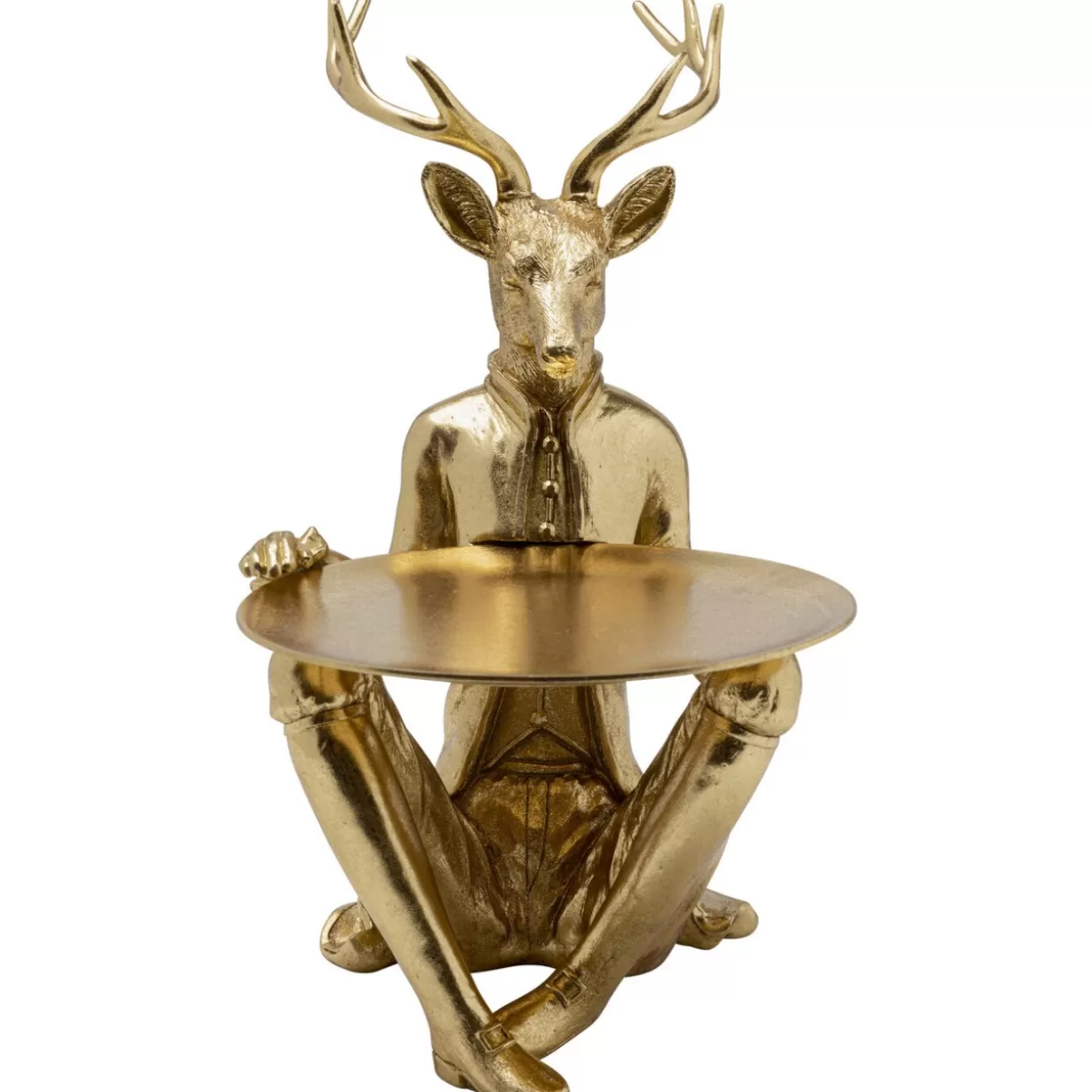 KARE Design Deko & Geschenkartikel | Deko Figur Sitting Waiter Deer 33Cm