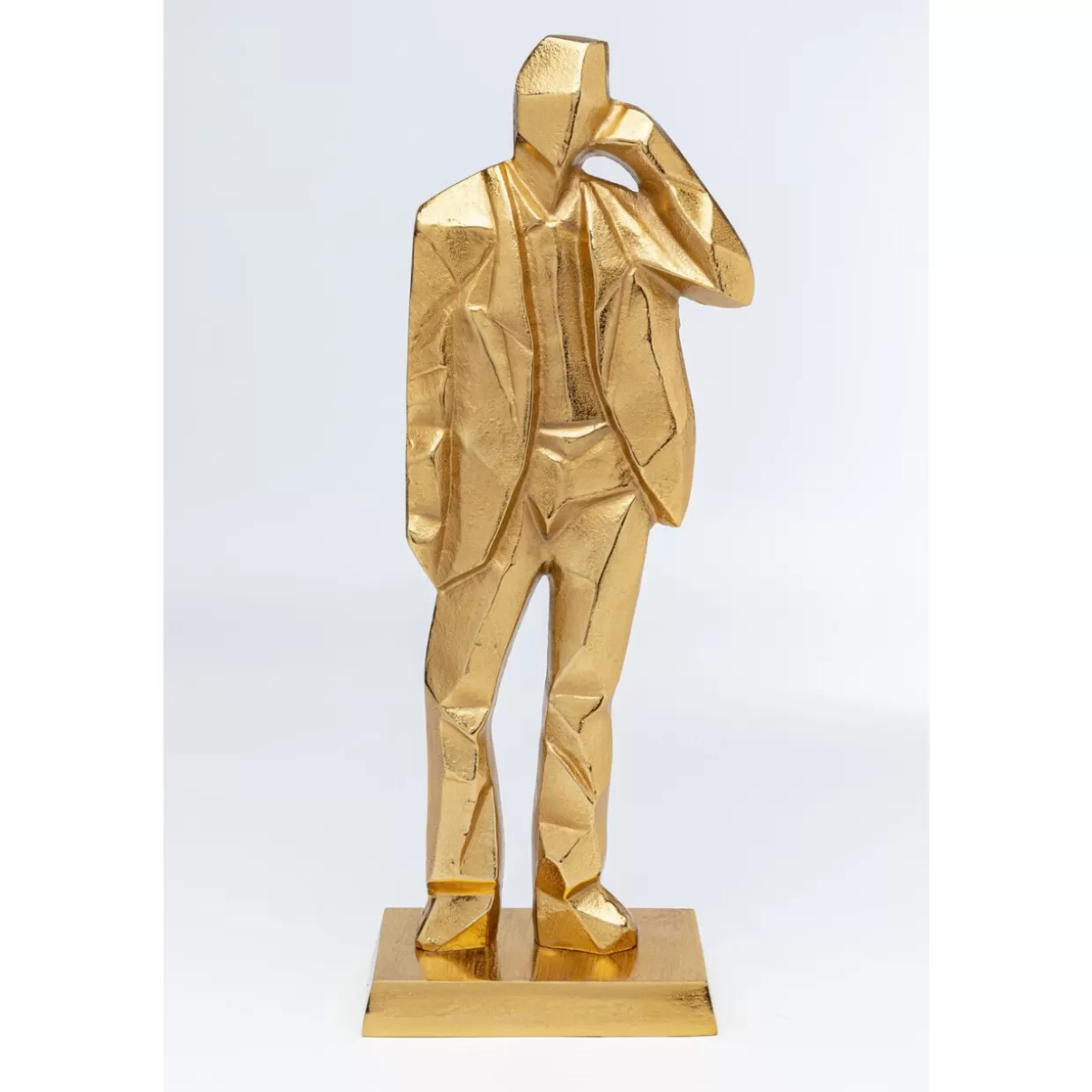 KARE Design Deko & Geschenkartikel | Deko Figur Standing Man Gold 62Cm