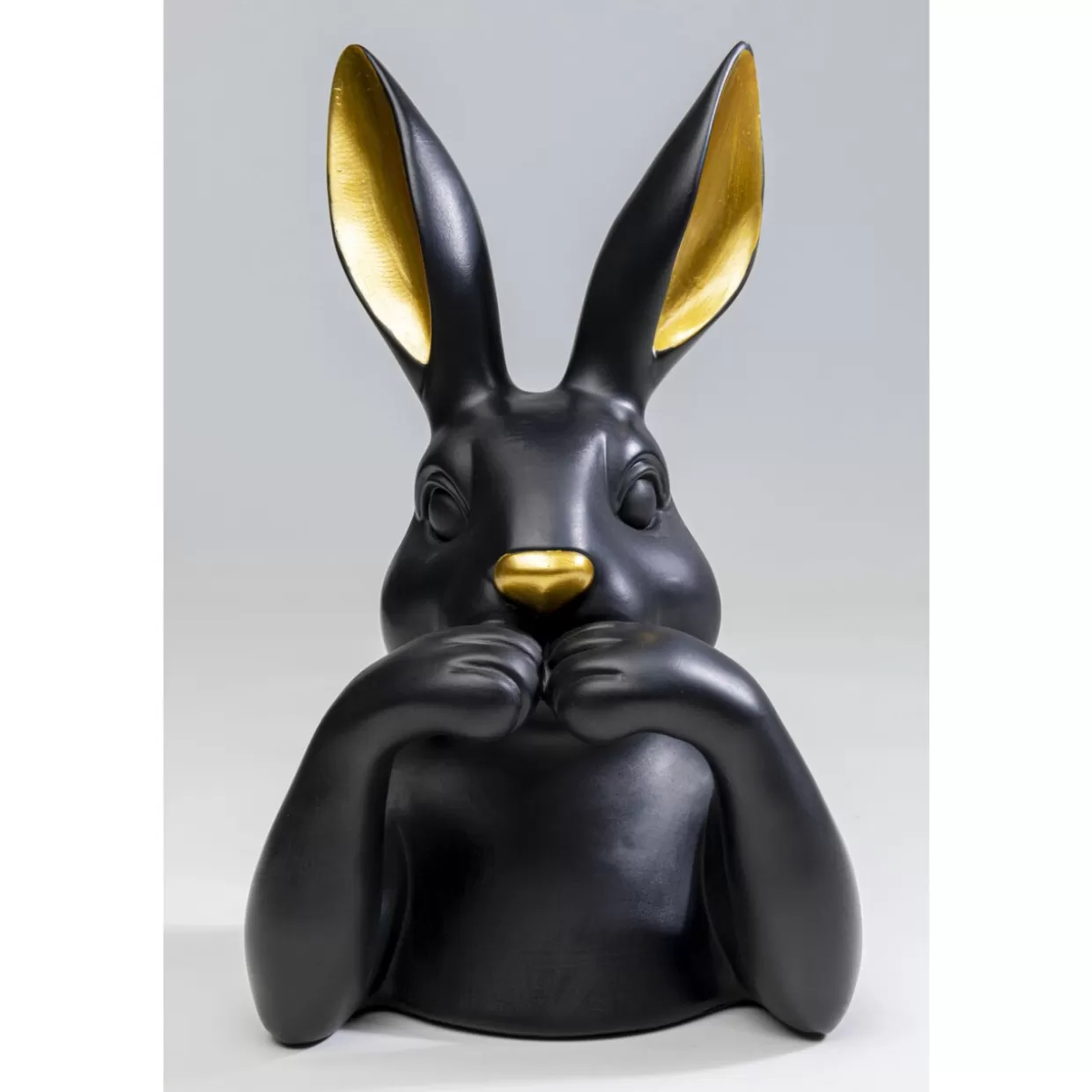 KARE Design Deko & Geschenkartikel | Deko Figur Sweet Rabbit Schwarz 31Cm