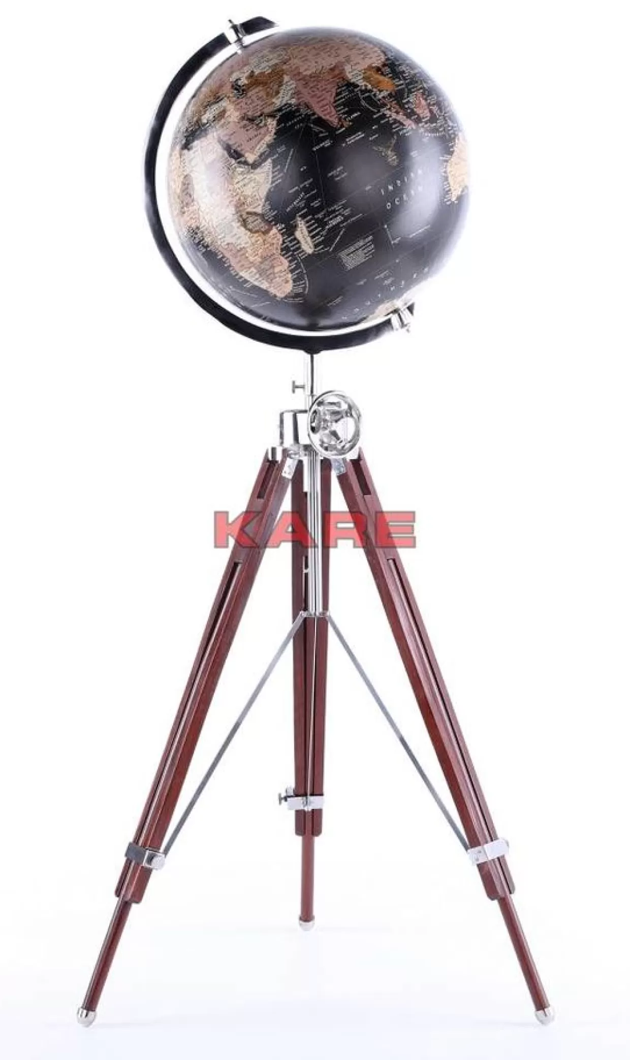 KARE Design Deko & Geschenkartikel | Deko Globus Earth Schwarz