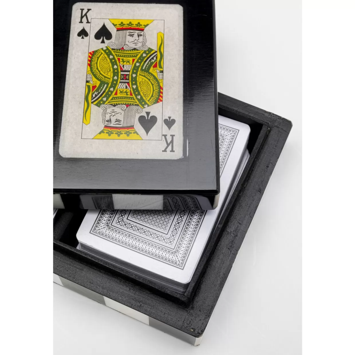 KARE Design Deko & Geschenkartikel | Deko Karten Box Gamble (4/Tlg.)