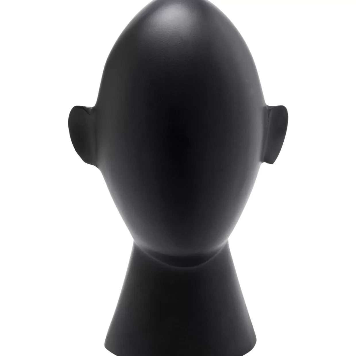 KARE Design Deko & Geschenkartikel | Deko Objekt Abstract Face Schwarz 34Cm