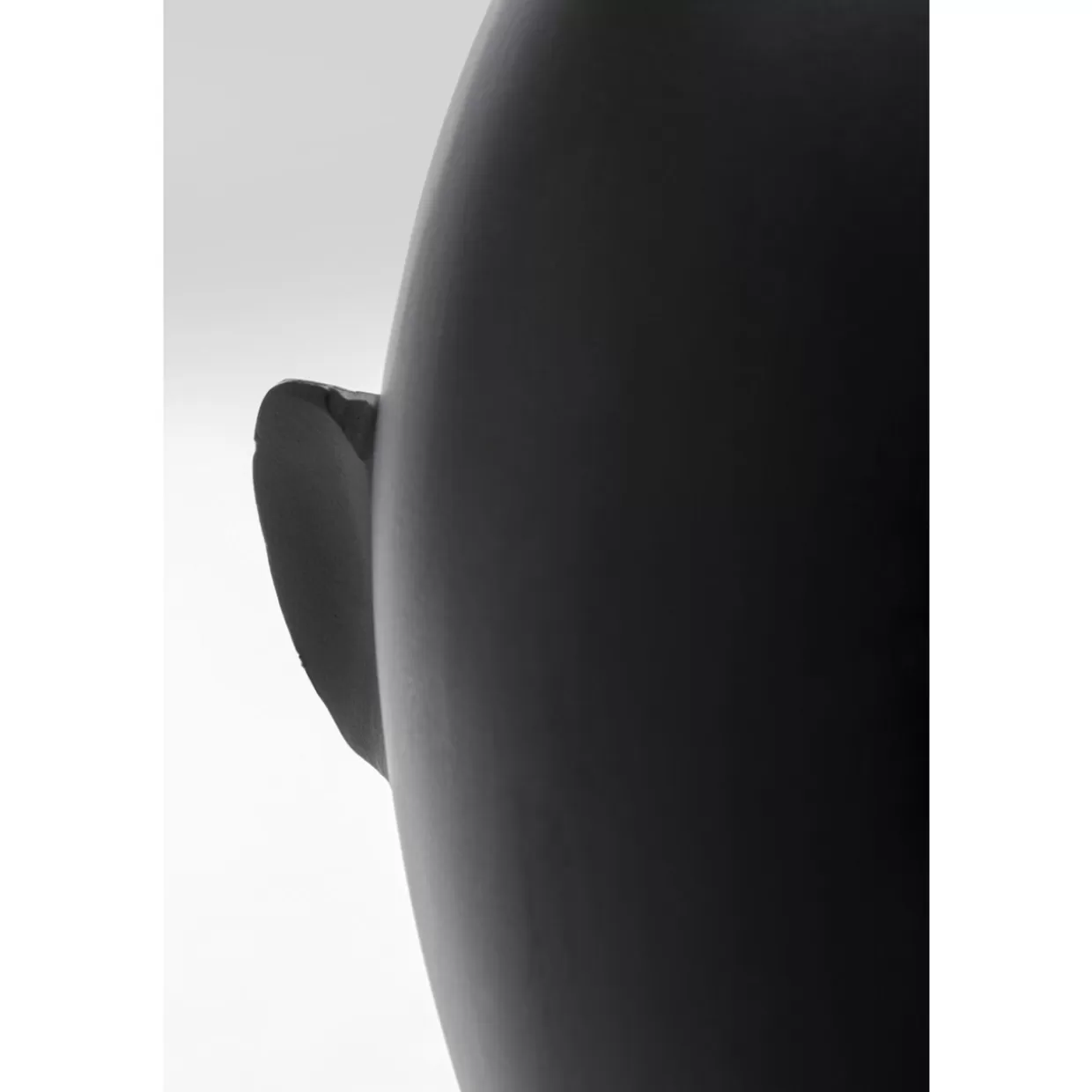 KARE Design Deko & Geschenkartikel | Deko Objekt Abstract Face Schwarz 34Cm