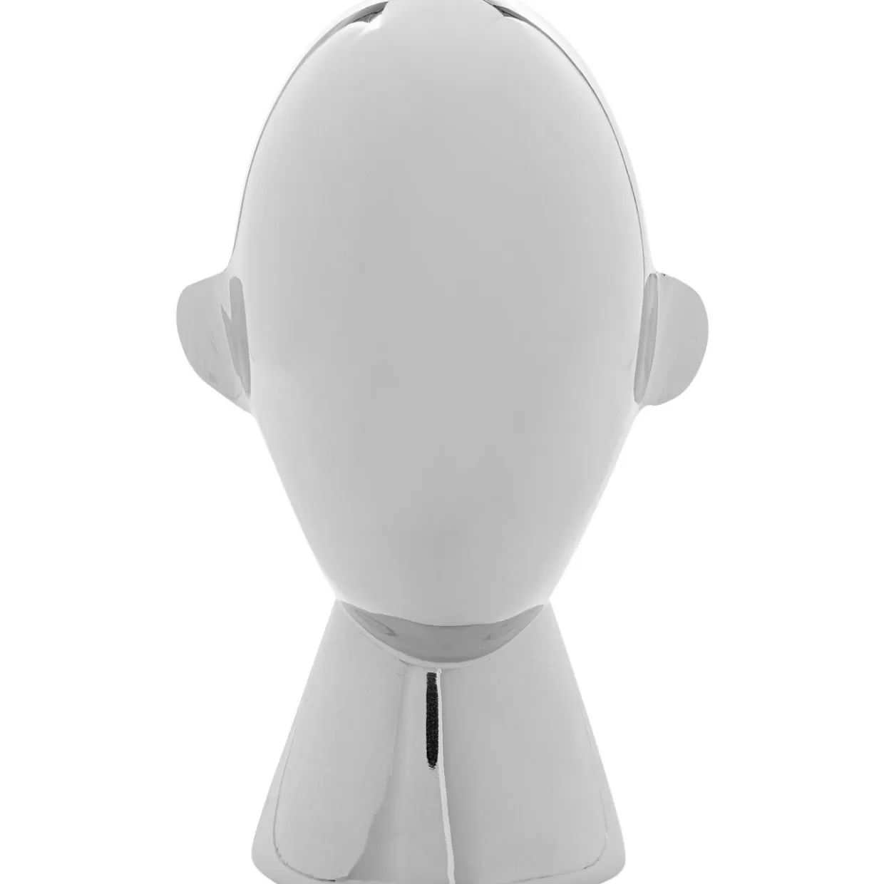 KARE Design Deko & Geschenkartikel | Deko Objekt Abstract Face Silber 22Cm
