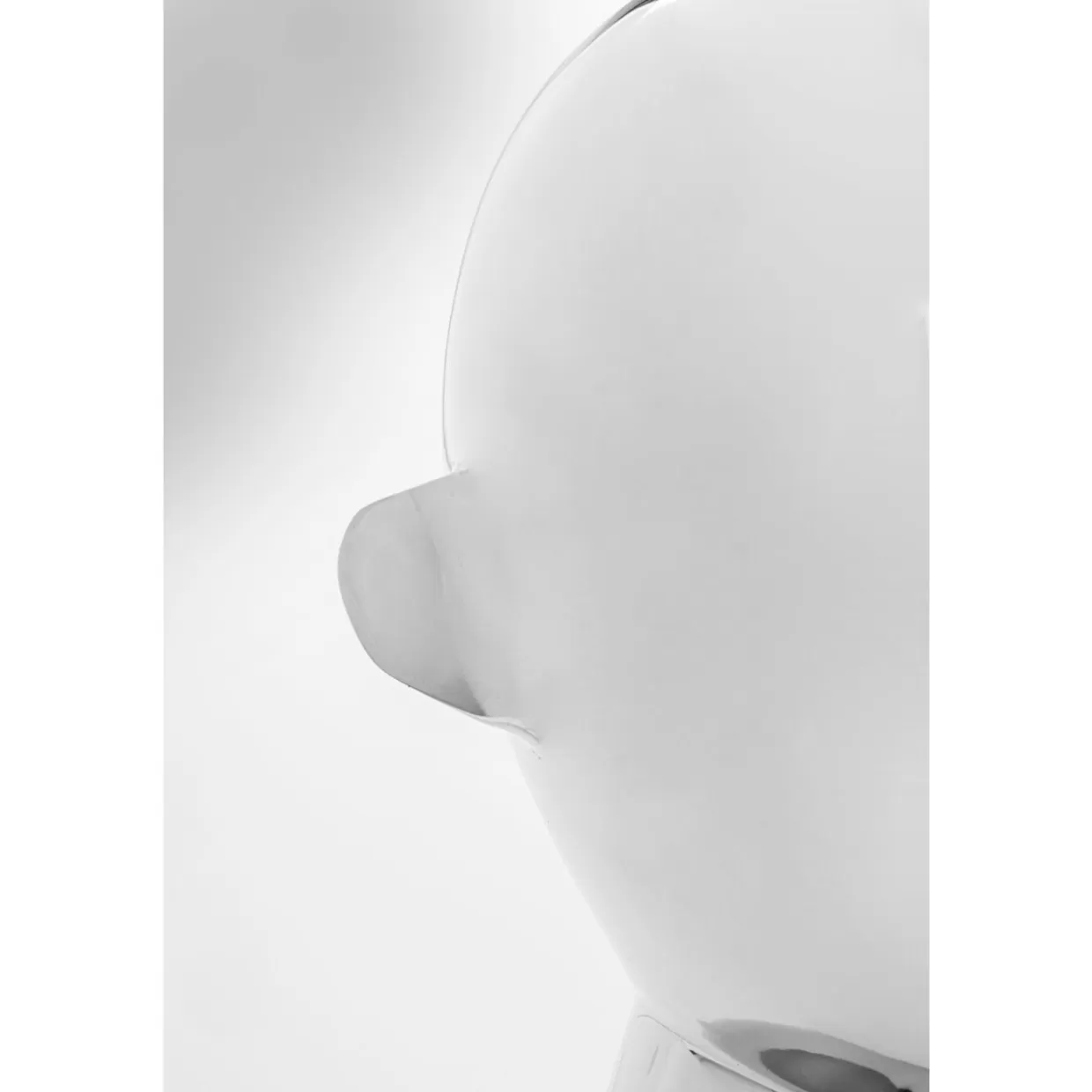 KARE Design Deko & Geschenkartikel | Deko Objekt Abstract Face Silber 22Cm