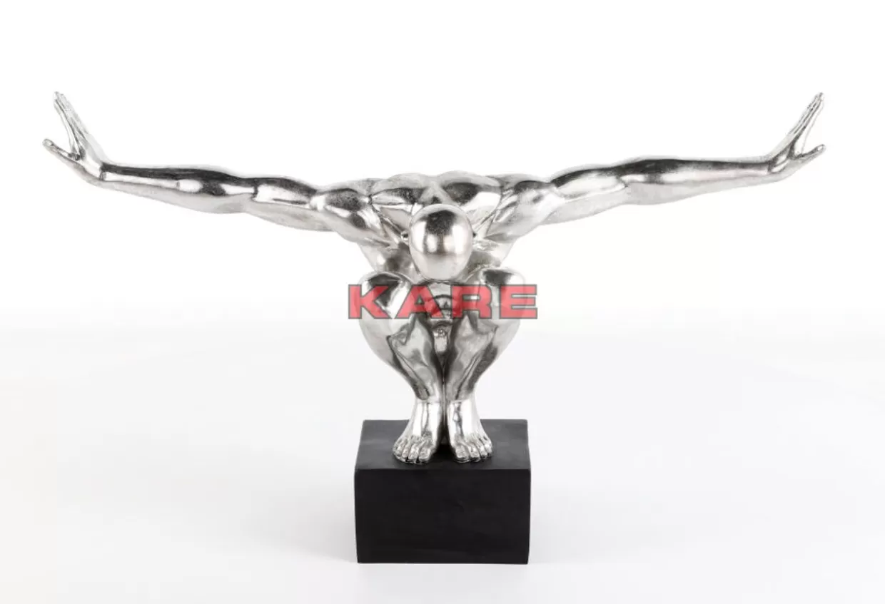 KARE Design Deko & Geschenkartikel | Deko Objekt Athlete Xl Silber