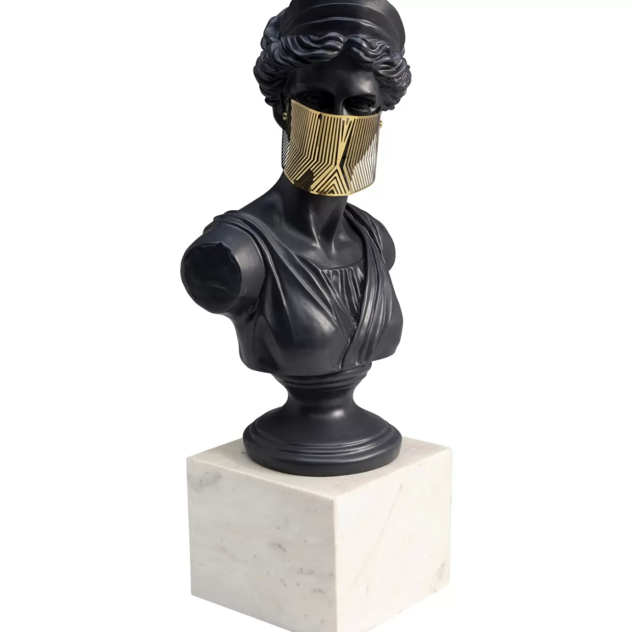 KARE Design Deko & Geschenkartikel | Deko Objekt Busto Masked Lady 50Cm