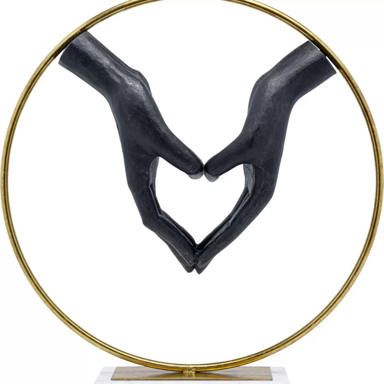 KARE Design Deko & Geschenkartikel | Deko Objekt Elements Heart Hand 62Cm