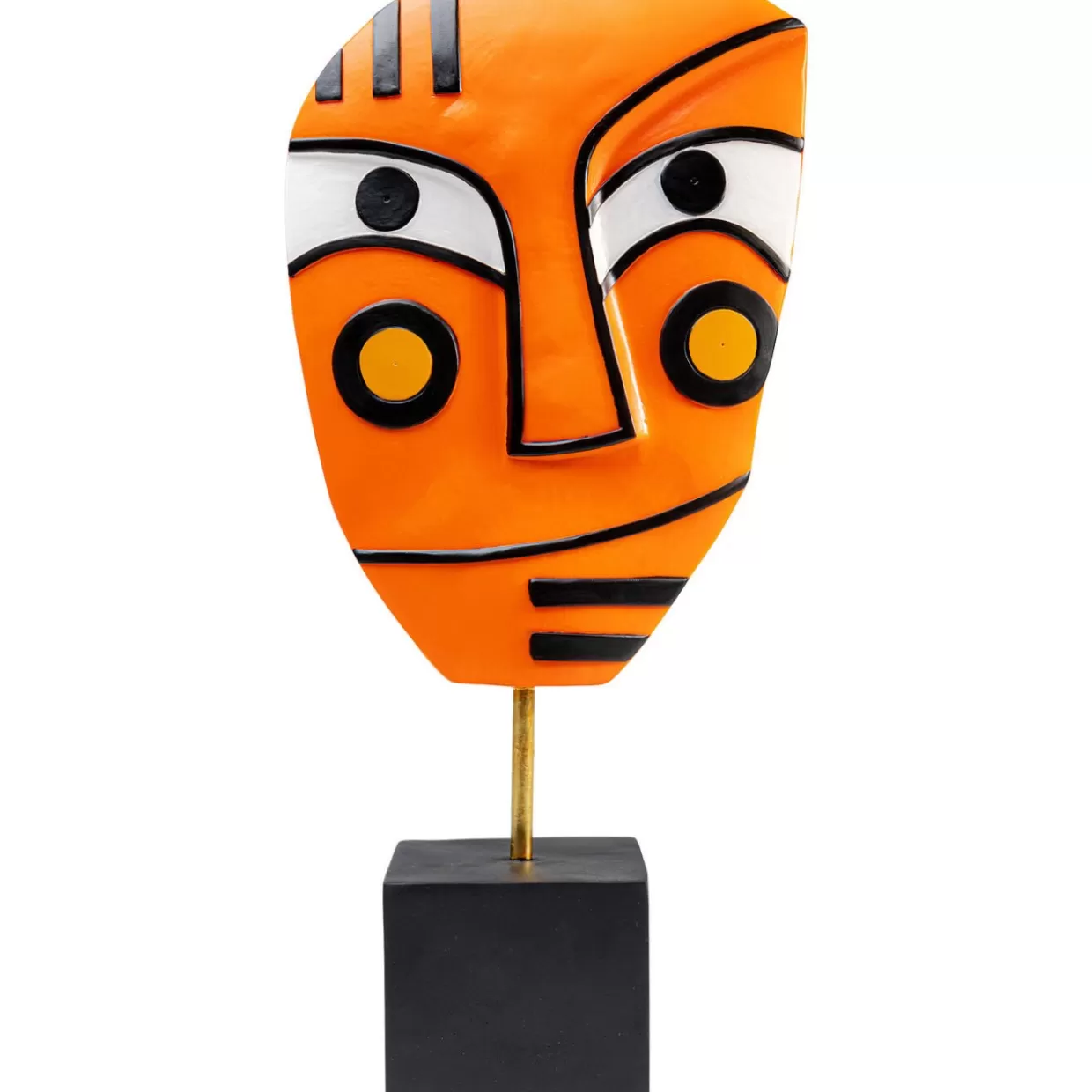 KARE Design Deko & Geschenkartikel | Deko Objekt Face Orange 50Cm