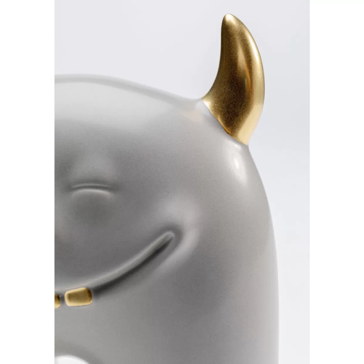 KARE Design Deko & Geschenkartikel | Deko Objekt Funny Teeth Grau 15Cm