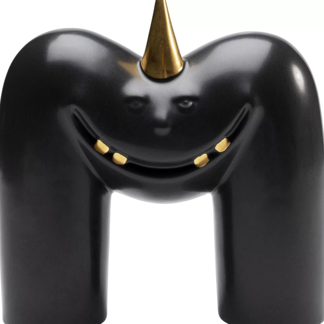 KARE Design Deko & Geschenkartikel | Deko Objekt Funny Teeth Schwarz 15Cm