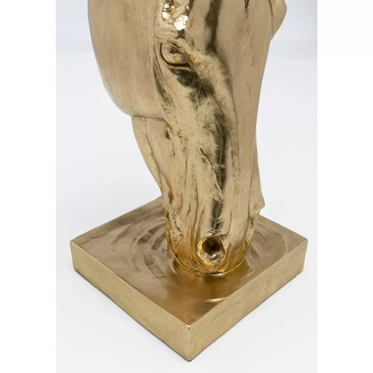 KARE Design Deko & Geschenkartikel | Deko Objekt Horse Face Gold 72Cm
