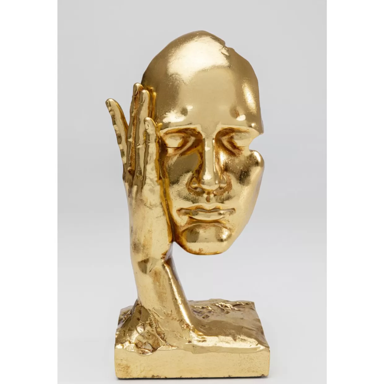 KARE Design Deko & Geschenkartikel | Deko Objekt In My Mind Gold 30Cm