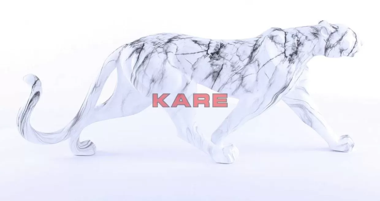 KARE Design Deko & Geschenkartikel | Deko Objekt Leopard Marble 129Cm