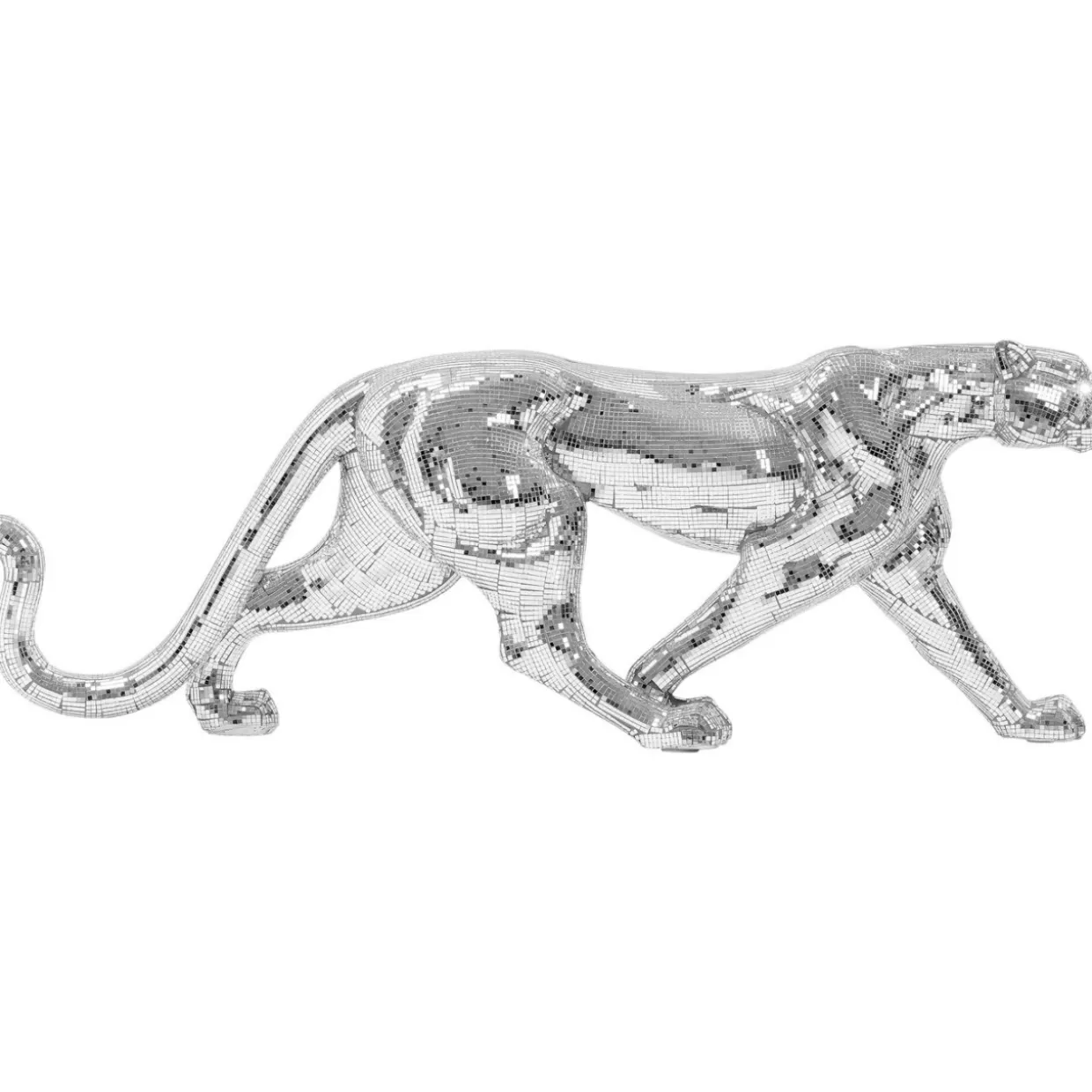 KARE Design Deko & Geschenkartikel | Deko Objekt Leopard Mosaic 95Cm