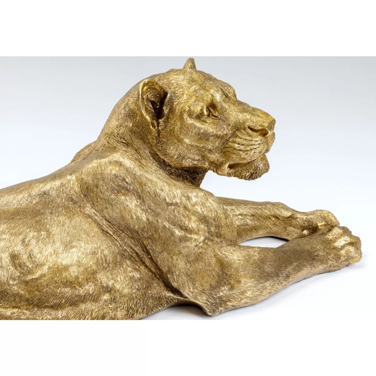 KARE Design Deko & Geschenkartikel | Deko Objekt Lion Gold 113Cm