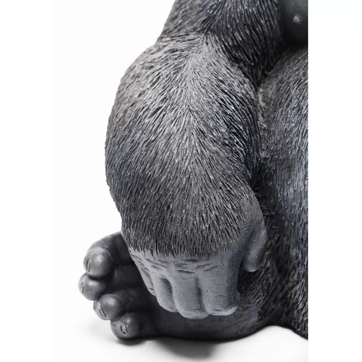 KARE Design Deko & Geschenkartikel | Deko Objekt Monkey Gorilla Side Medium Schwarz