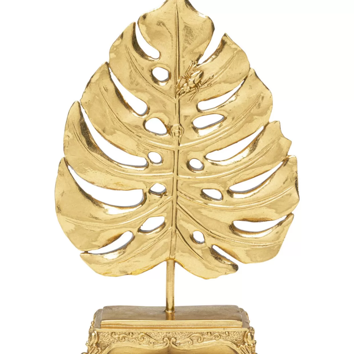 KARE Design Deko & Geschenkartikel | Deko Objekt Monstera Leaf Gold 26Cm
