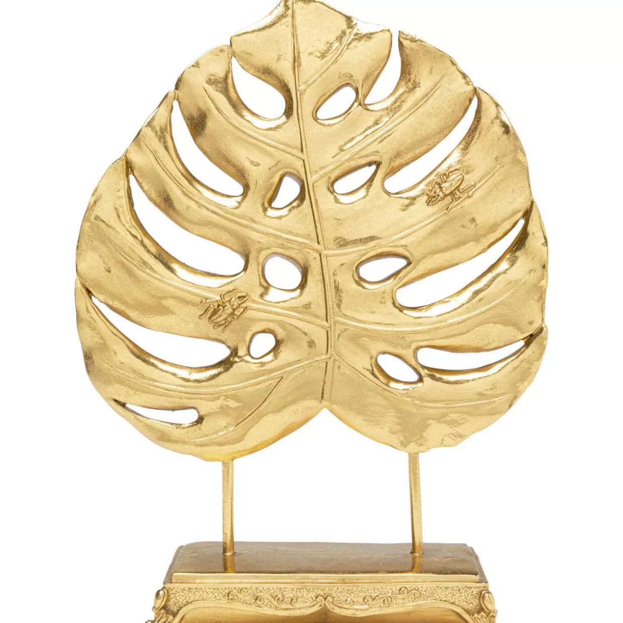 KARE Design Deko & Geschenkartikel | Deko Objekt Monstera Leaf Gold 36Cm