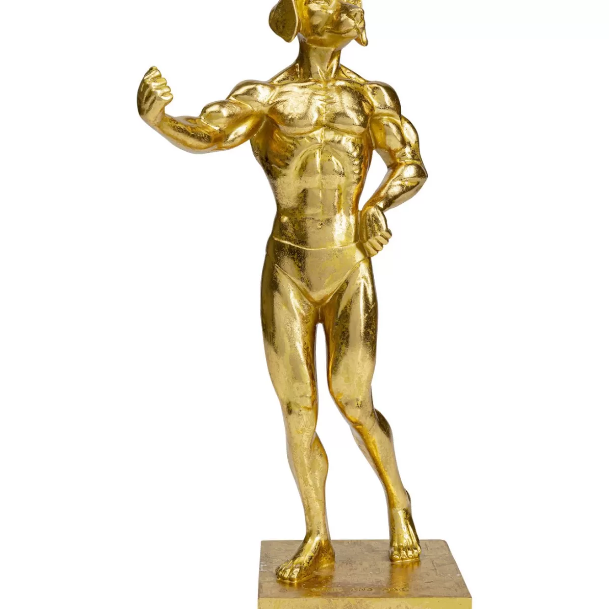 KARE Design Deko & Geschenkartikel | Deko Objekt Muscle Dog Gold