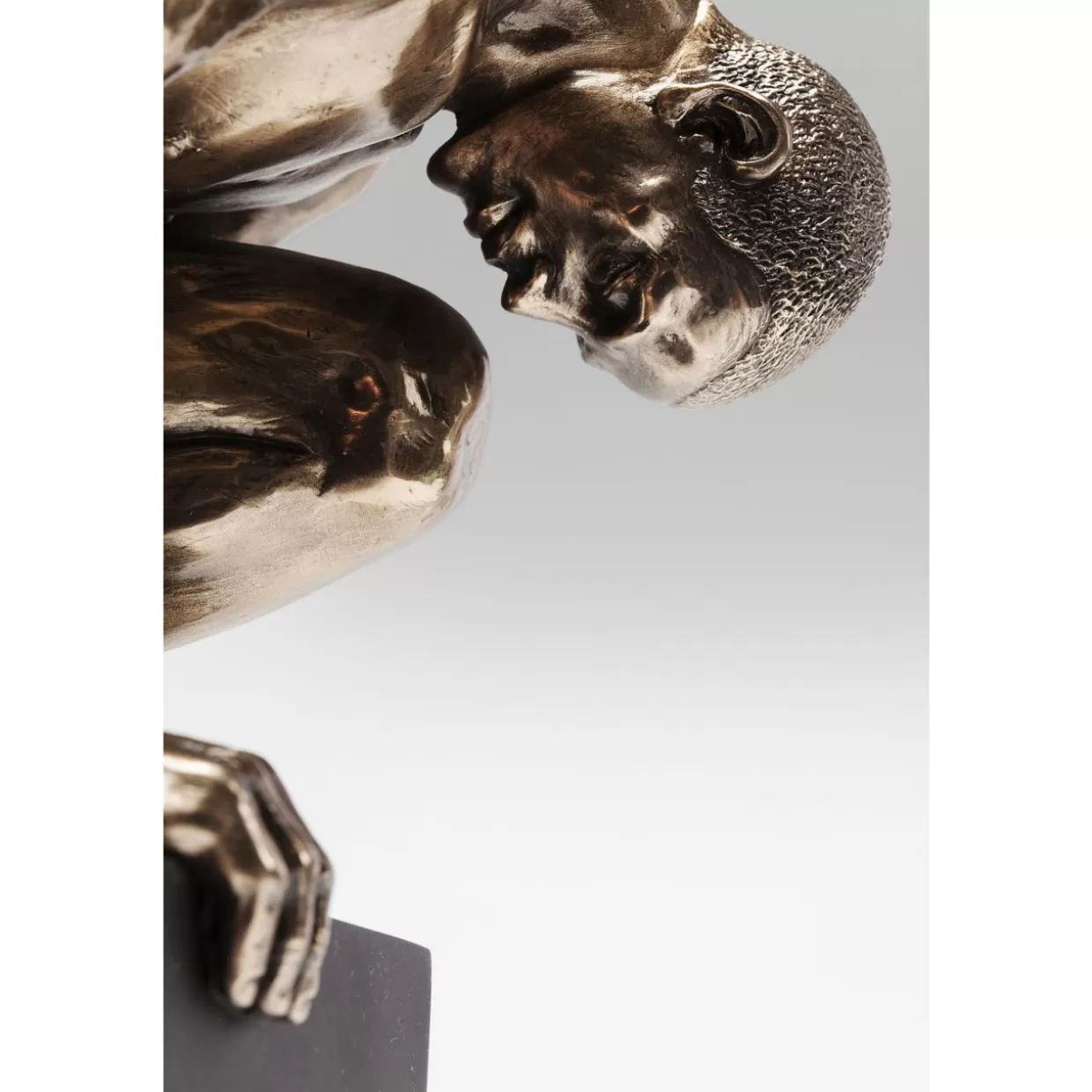 KARE Design Deko & Geschenkartikel | Deko Objekt Nude Man Stand Bronze 35Cm