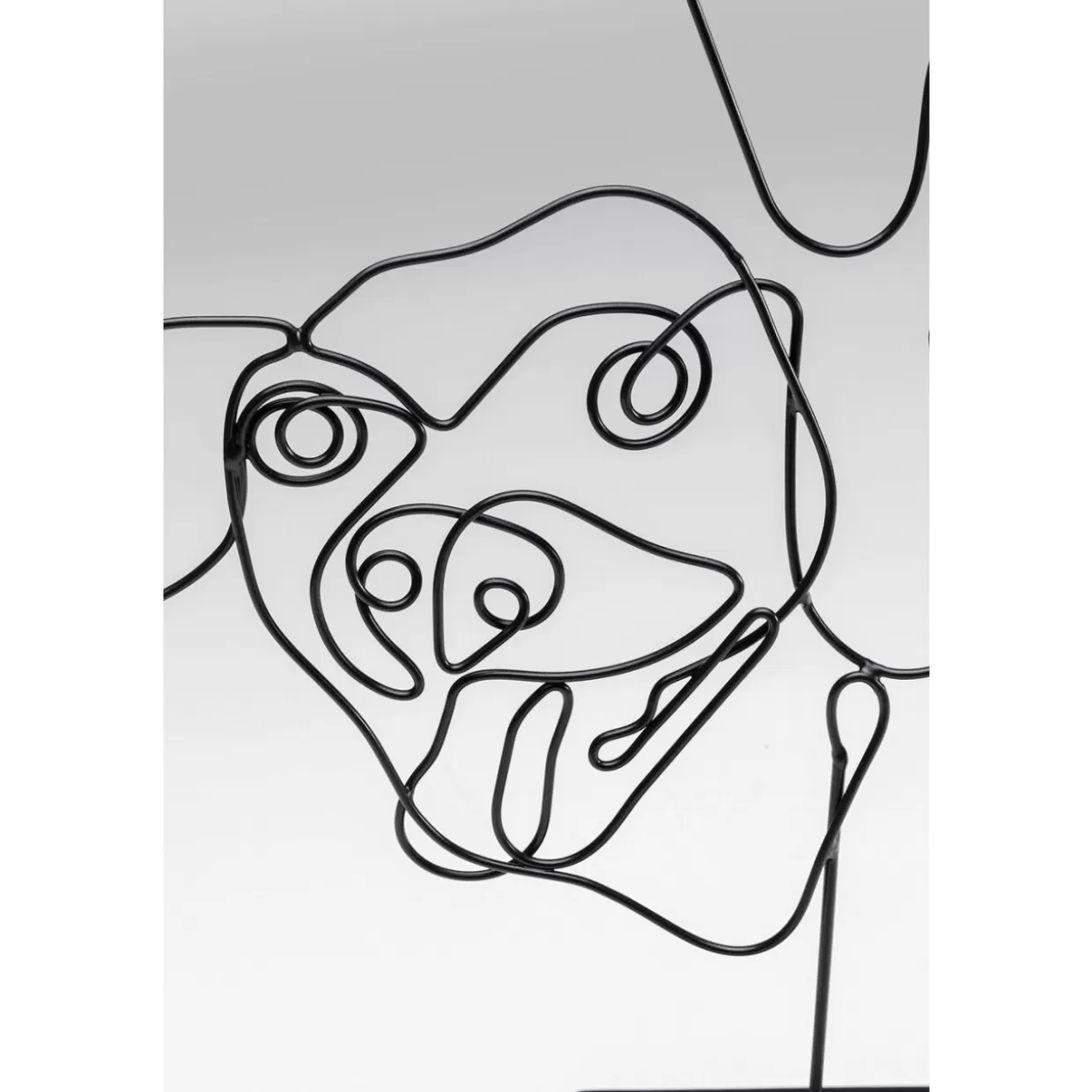 KARE Design Deko & Geschenkartikel | Deko Objekt Wire Dog Faces 38Cm