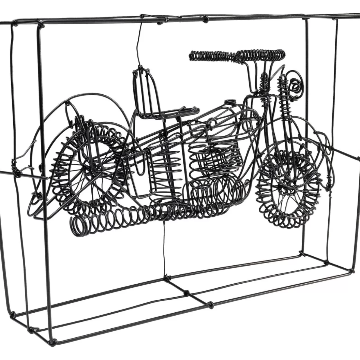 KARE Design Deko & Geschenkartikel | Deko Objekt Wire Harley Bike 32Cm