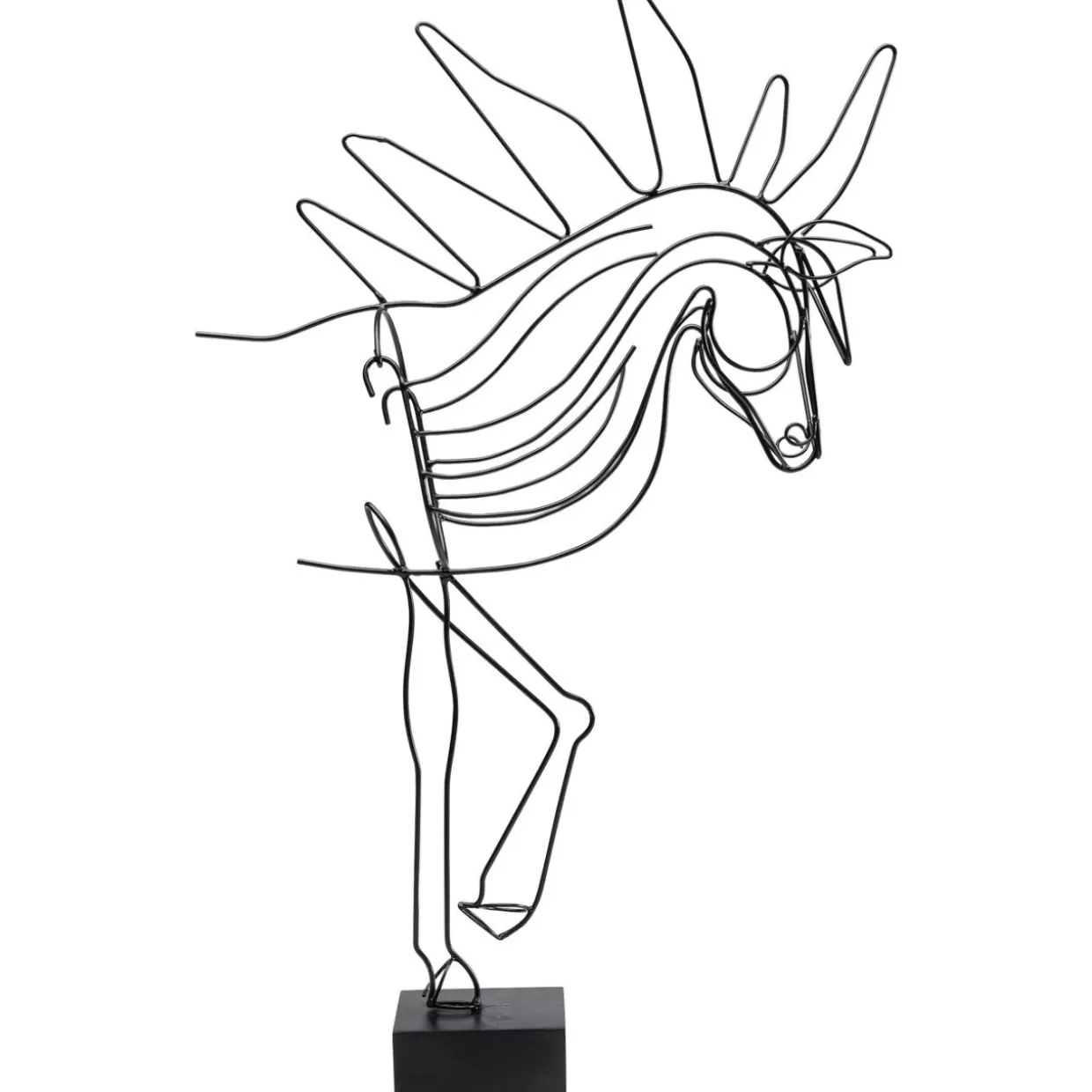 KARE Design Deko & Geschenkartikel | Deko Objekt Wire Horse 51Cm