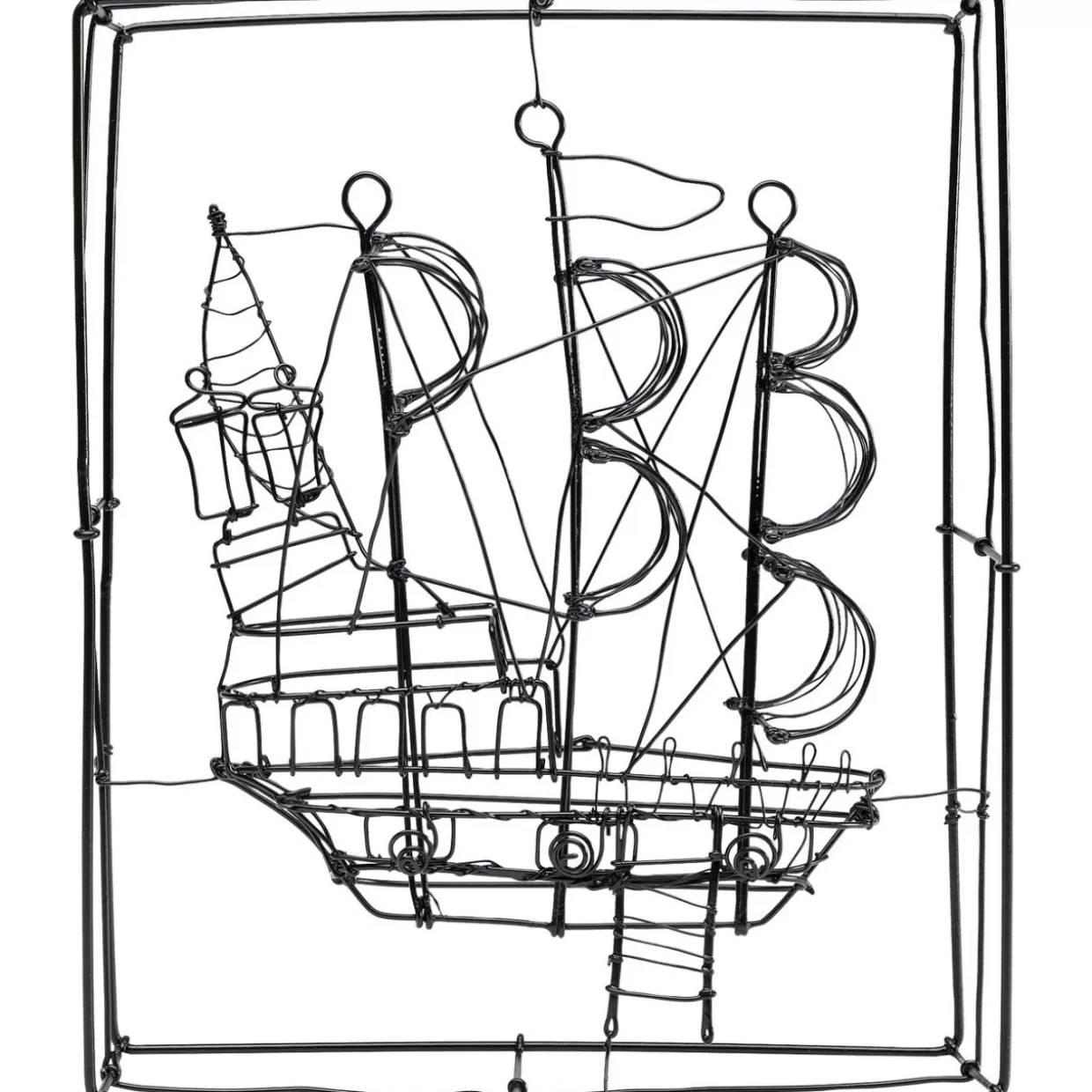 KARE Design Deko & Geschenkartikel | Deko Objekt Wire Sail Boat 28Cm