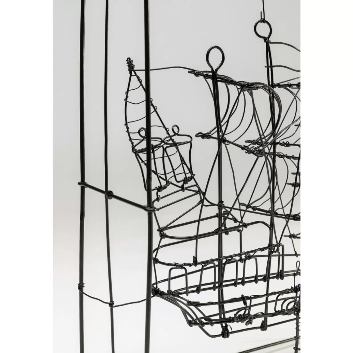 KARE Design Deko & Geschenkartikel | Deko Objekt Wire Sail Boat 28Cm