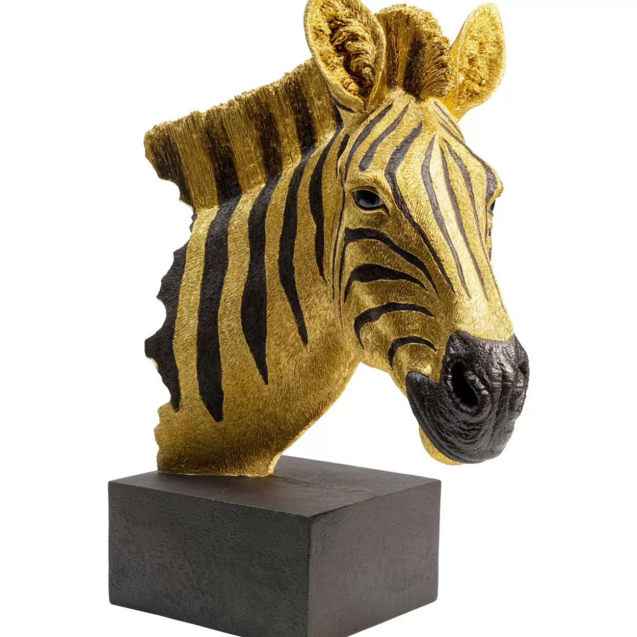 KARE Design Deko & Geschenkartikel | Deko Objekt Zebra Gold
