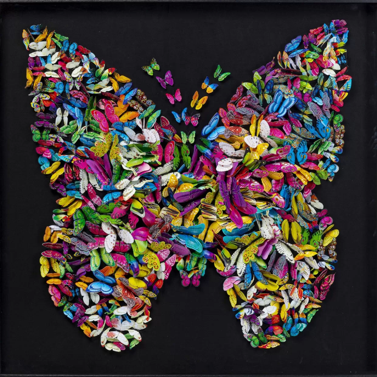 KARE Design Bilder | Deko Rahmen Farfalla 120X120Cm