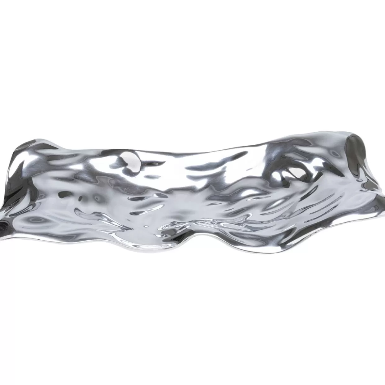 KARE Design Deko & Geschenkartikel | Deko Schale Jade Silber 48X22Cm
