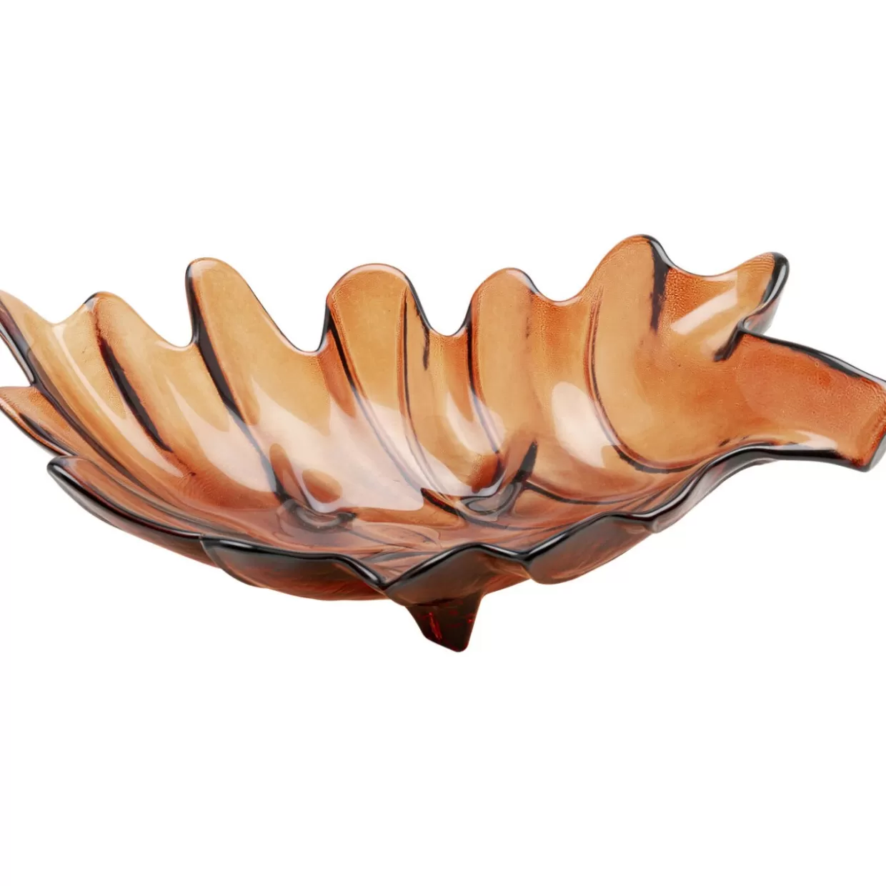 KARE Design Deko & Geschenkartikel | Deko Schale Leaf Rot 11Cm