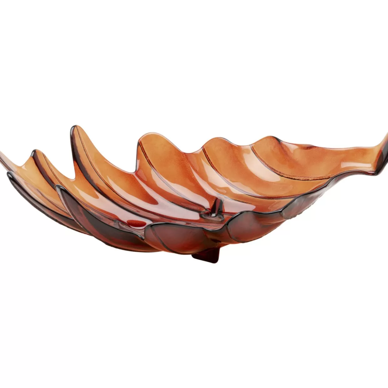 KARE Design Deko & Geschenkartikel | Deko Schale Leaf Rot 14Cm