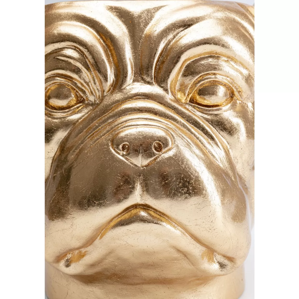 KARE Design Aufbewahrung & Ordnung | Deko Ubertopf Bulldog Gold