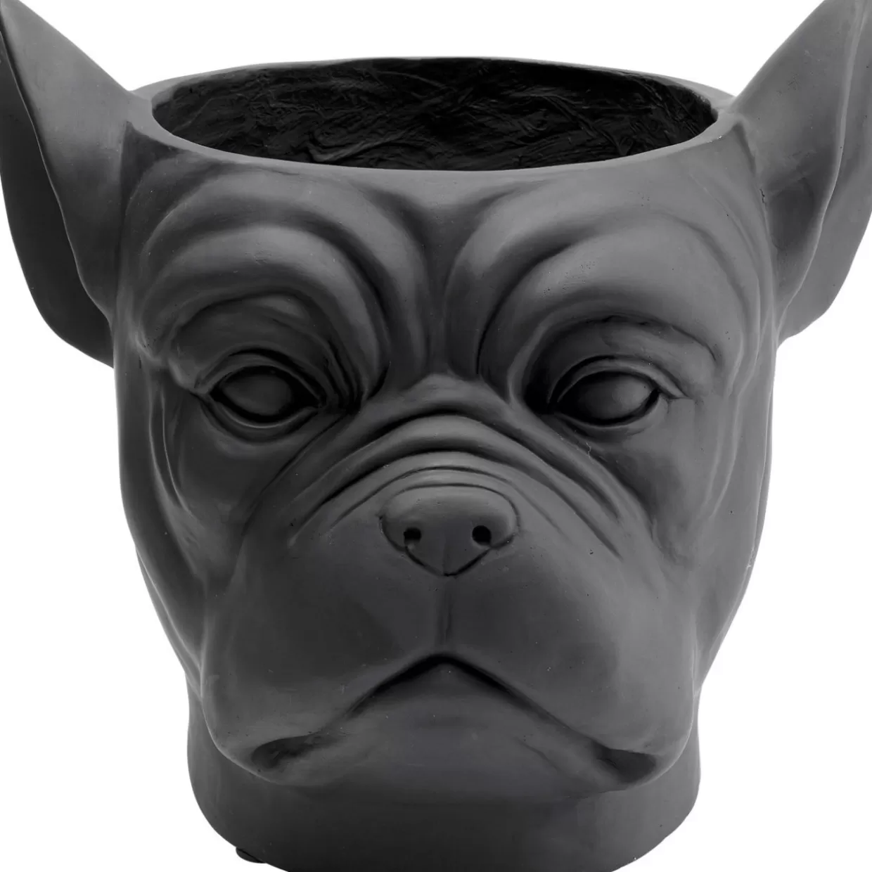 KARE Design Aufbewahrung & Ordnung | Deko Ubertopf Bulldog Schwarz