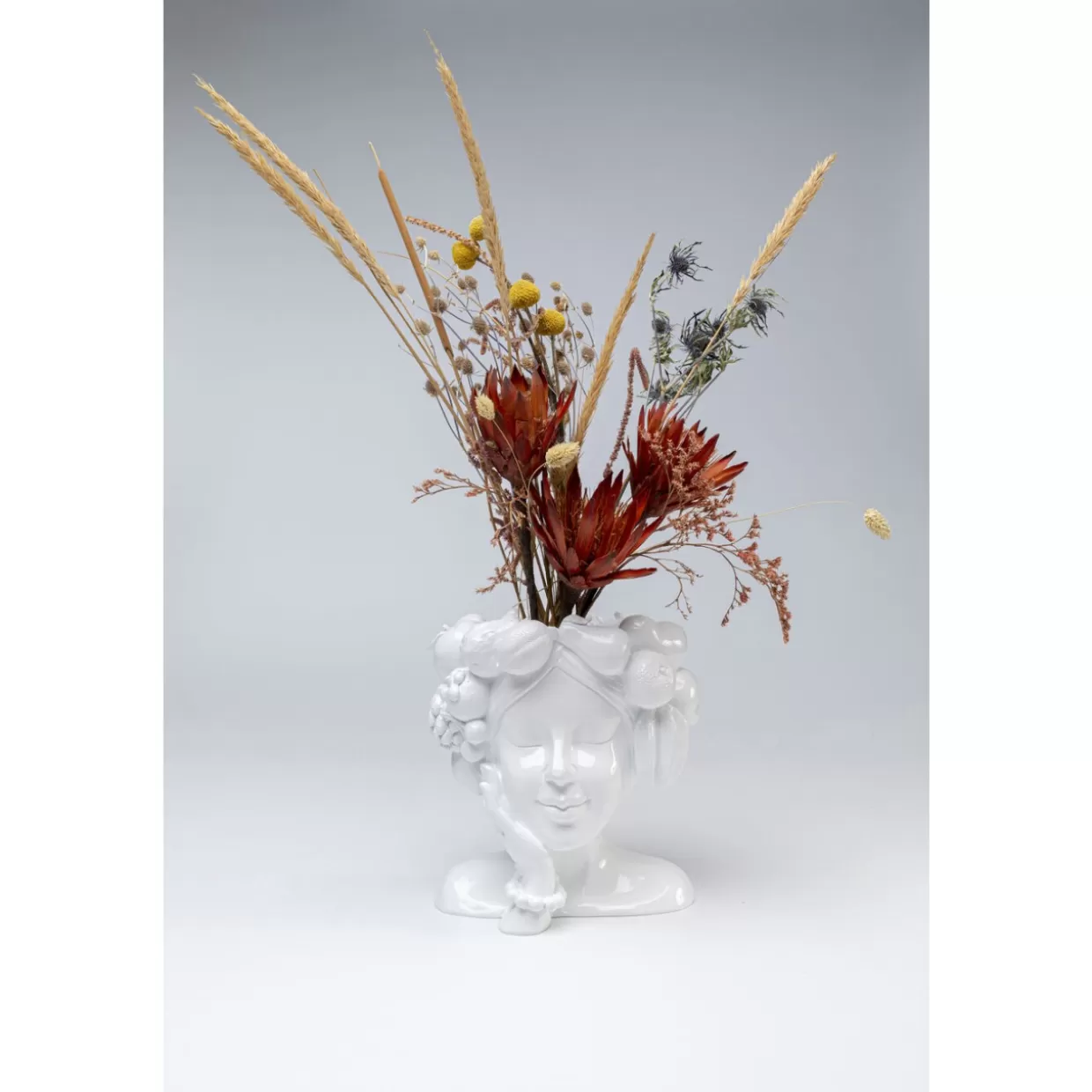 KARE Design Vasen | Deko Vase Fruity Weis 29Cm