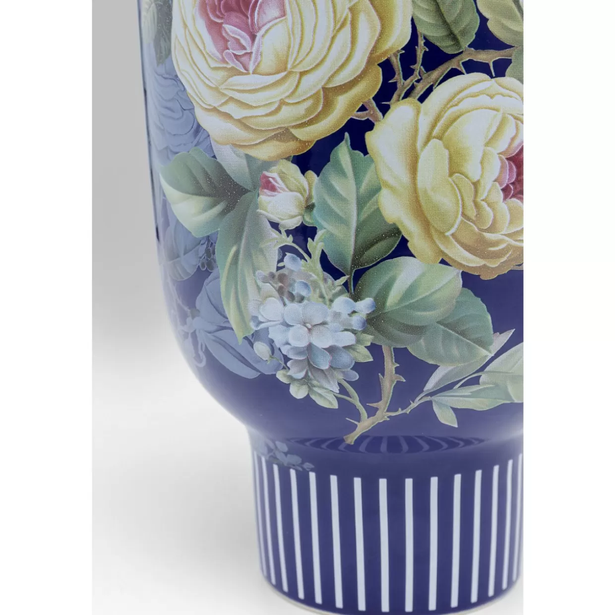 KARE Design Vasen | Deko Vase Rose Magic Blau 27Cm