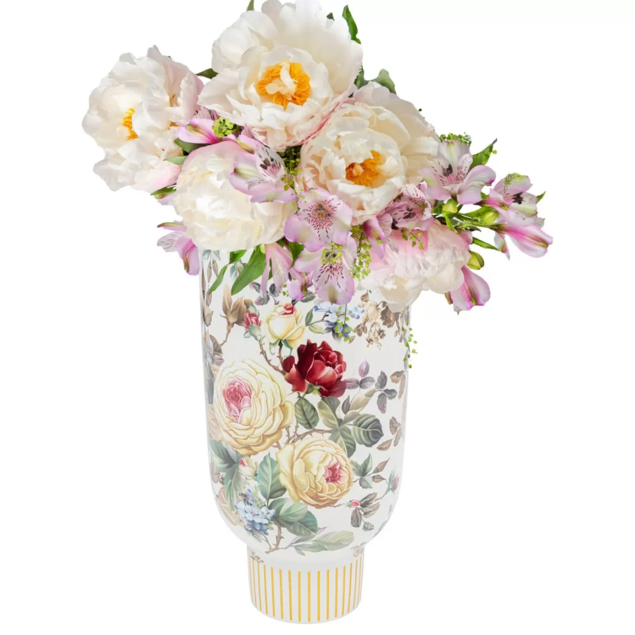 KARE Design Vasen | Deko Vase Rose Magic Weis 27Cm