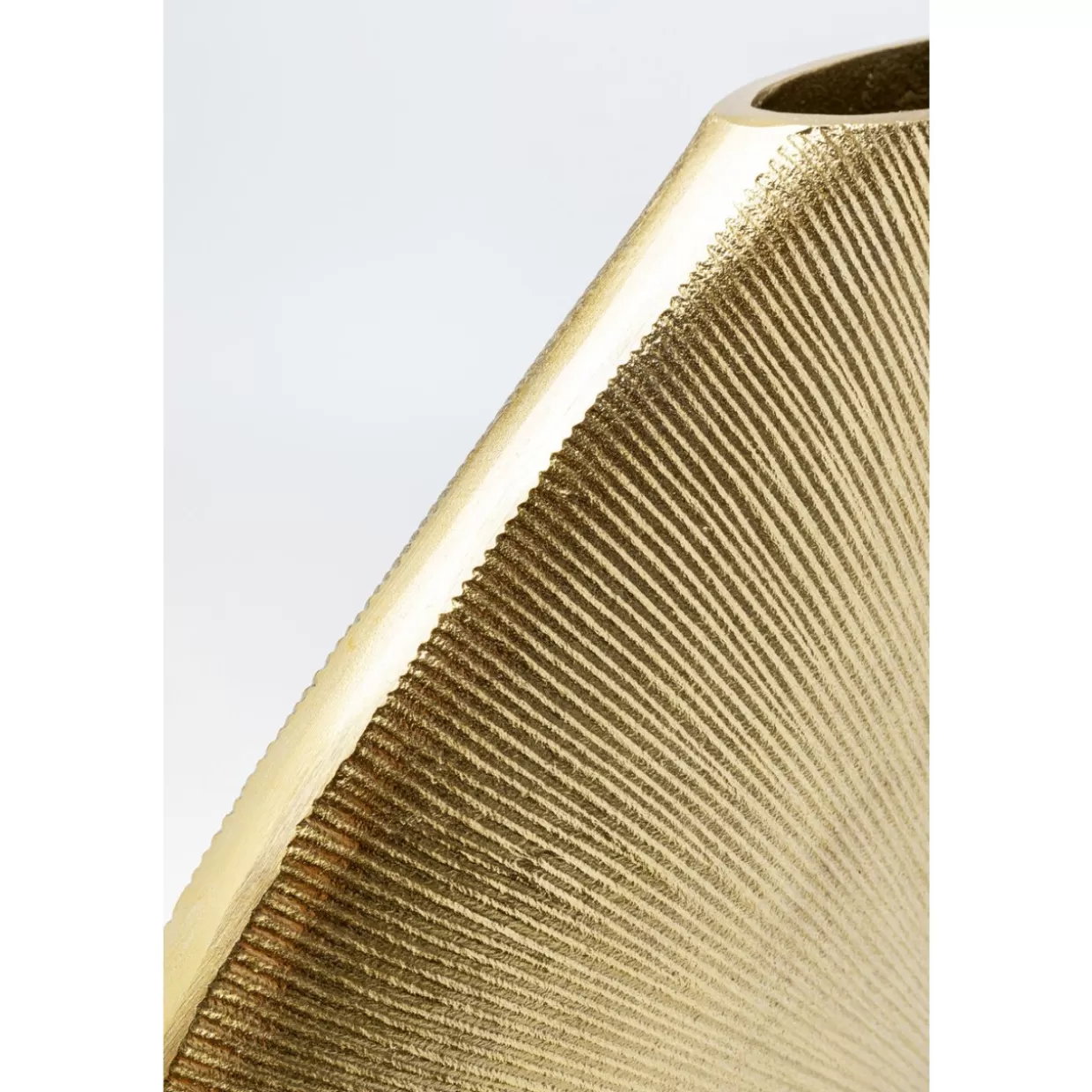 KARE Design Vasen | Deko Vase Sacramento Beam Champagner Gold 58Cm