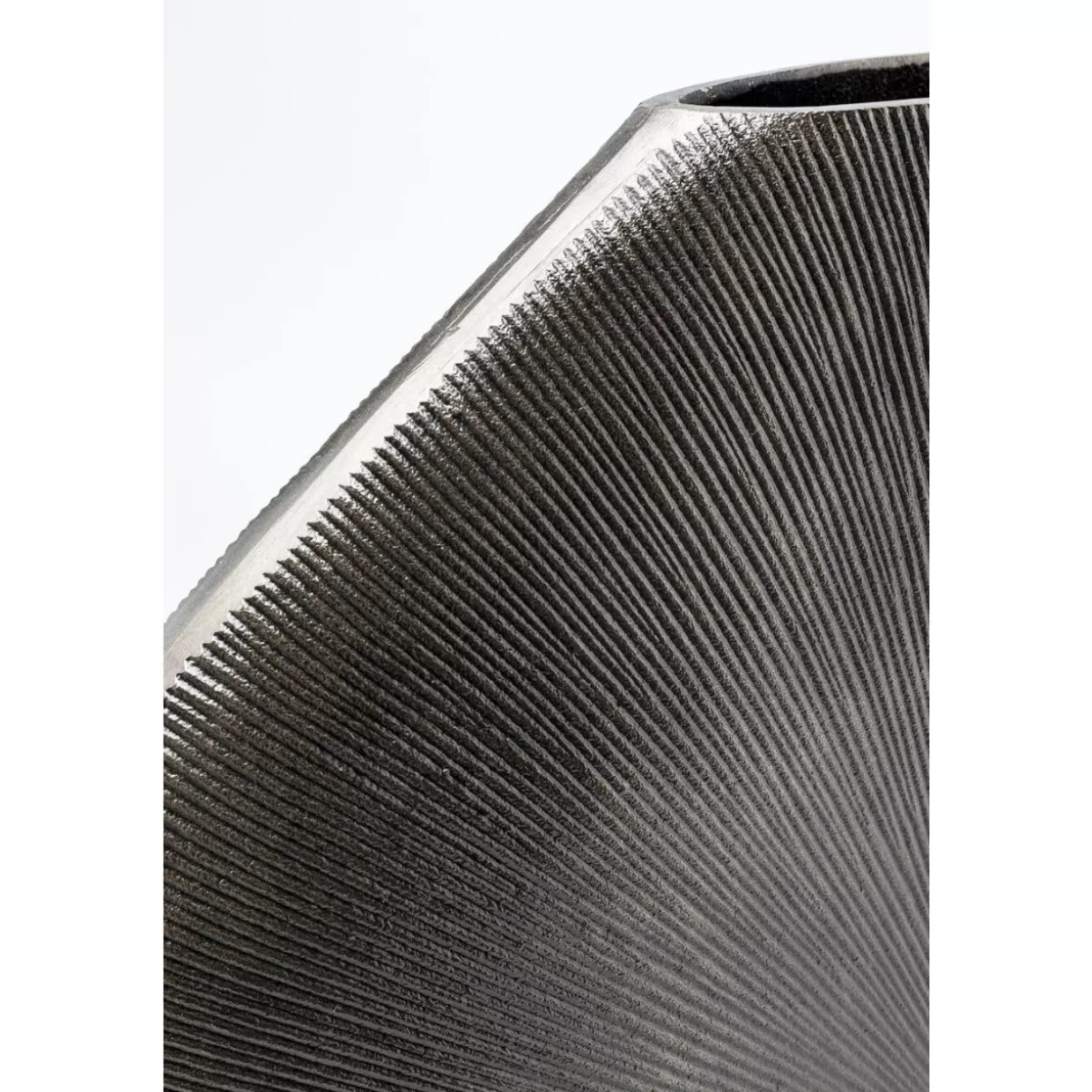 KARE Design Vasen | Deko Vase Sacramento Beam Silber Antik 58Cm