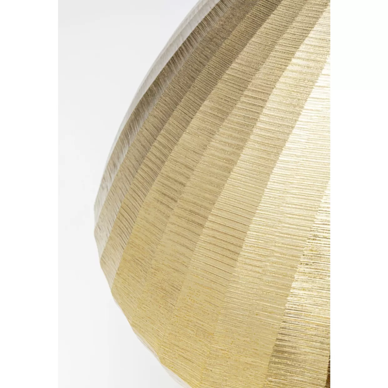 KARE Design Vasen | Deko Vase Sacramento Carving Champagner Gold 30Cm