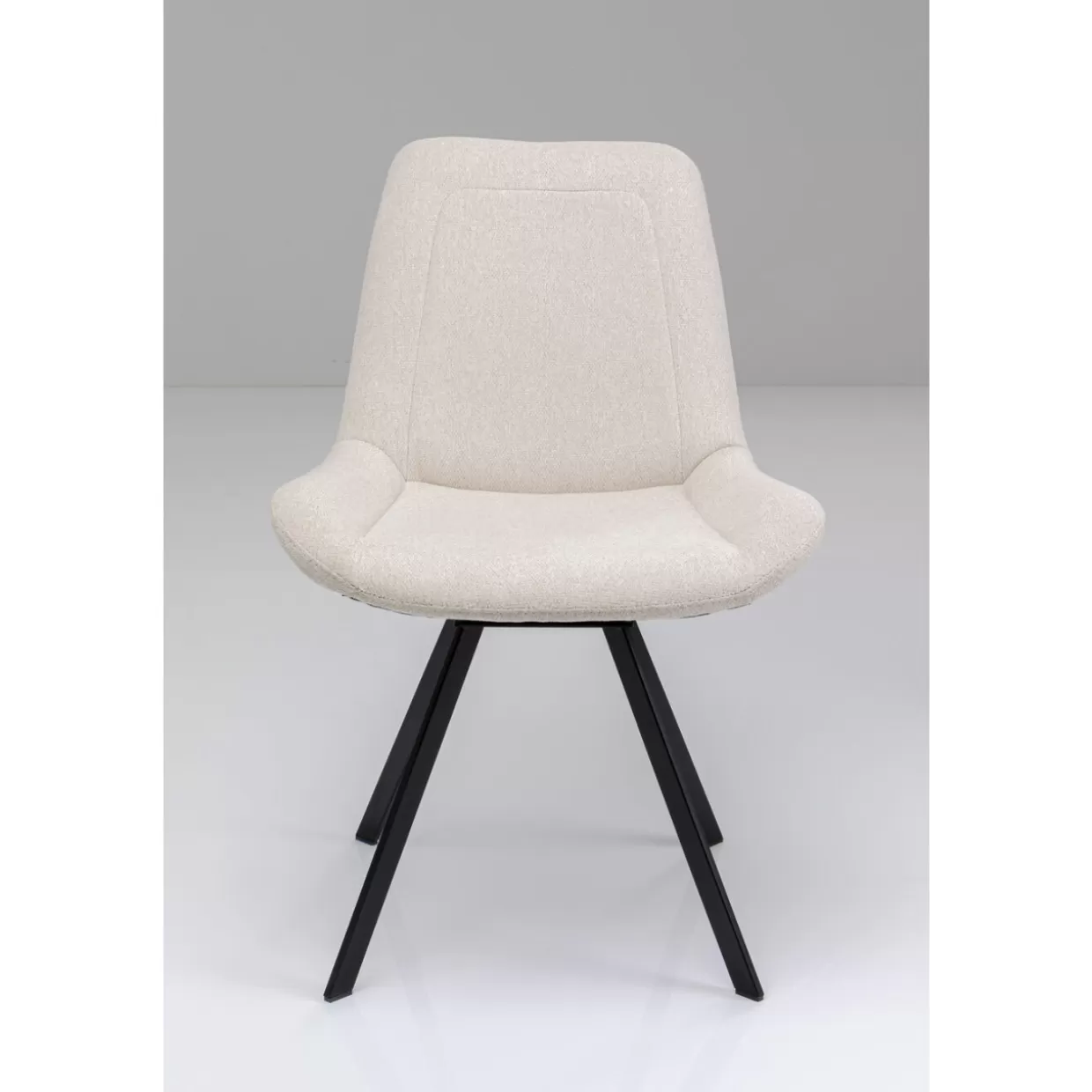 KARE Design Stühle | Drehstuhl Baron Creme