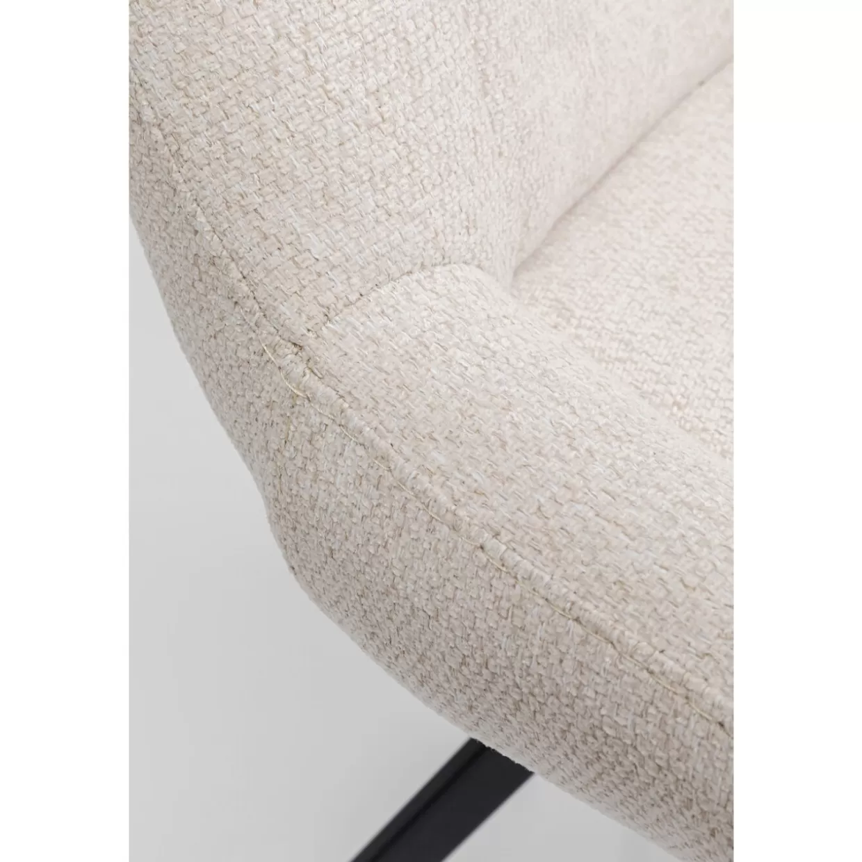 KARE Design Stühle | Drehstuhl Baron Creme